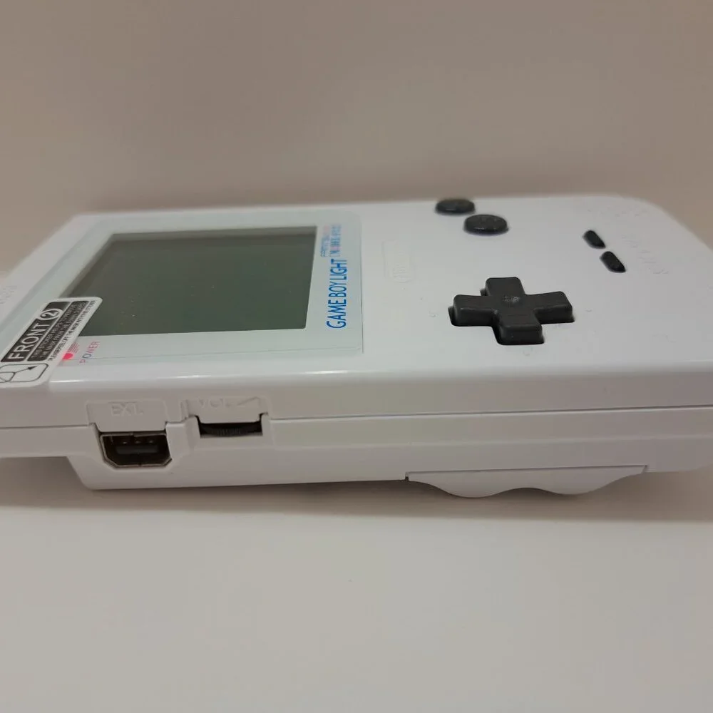 Rare Collectible Refurbished Gameboy Light White Original Screen Backlit